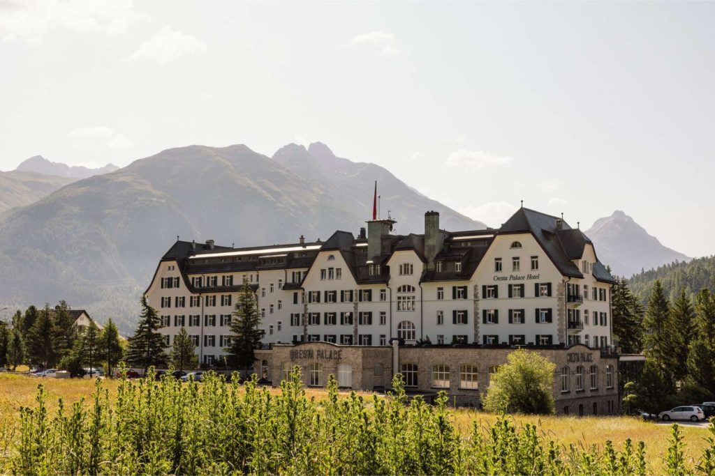 Cresta Palace Celerina Exterior